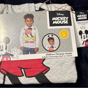 Children Character Hoodie MICKEY MOUSE Sz 3T
